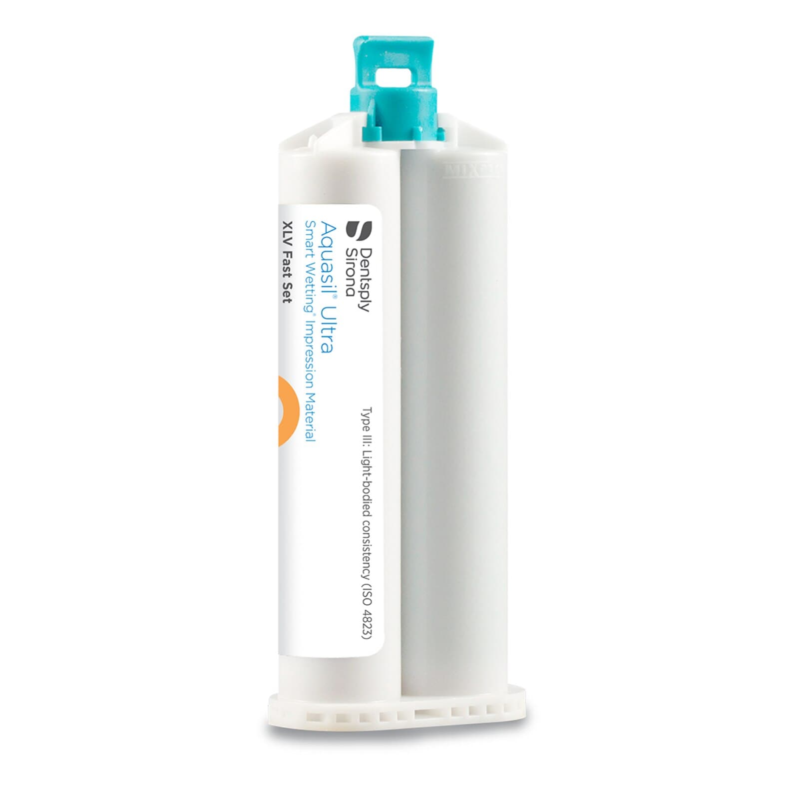 Aquasil Ultra Smart Wetting Impression Material, Xtra Light Body (XLV), Fast Set, 50 ml Cartridges, Mint, Orange, 4/Pk, 678770 thumbnail 3