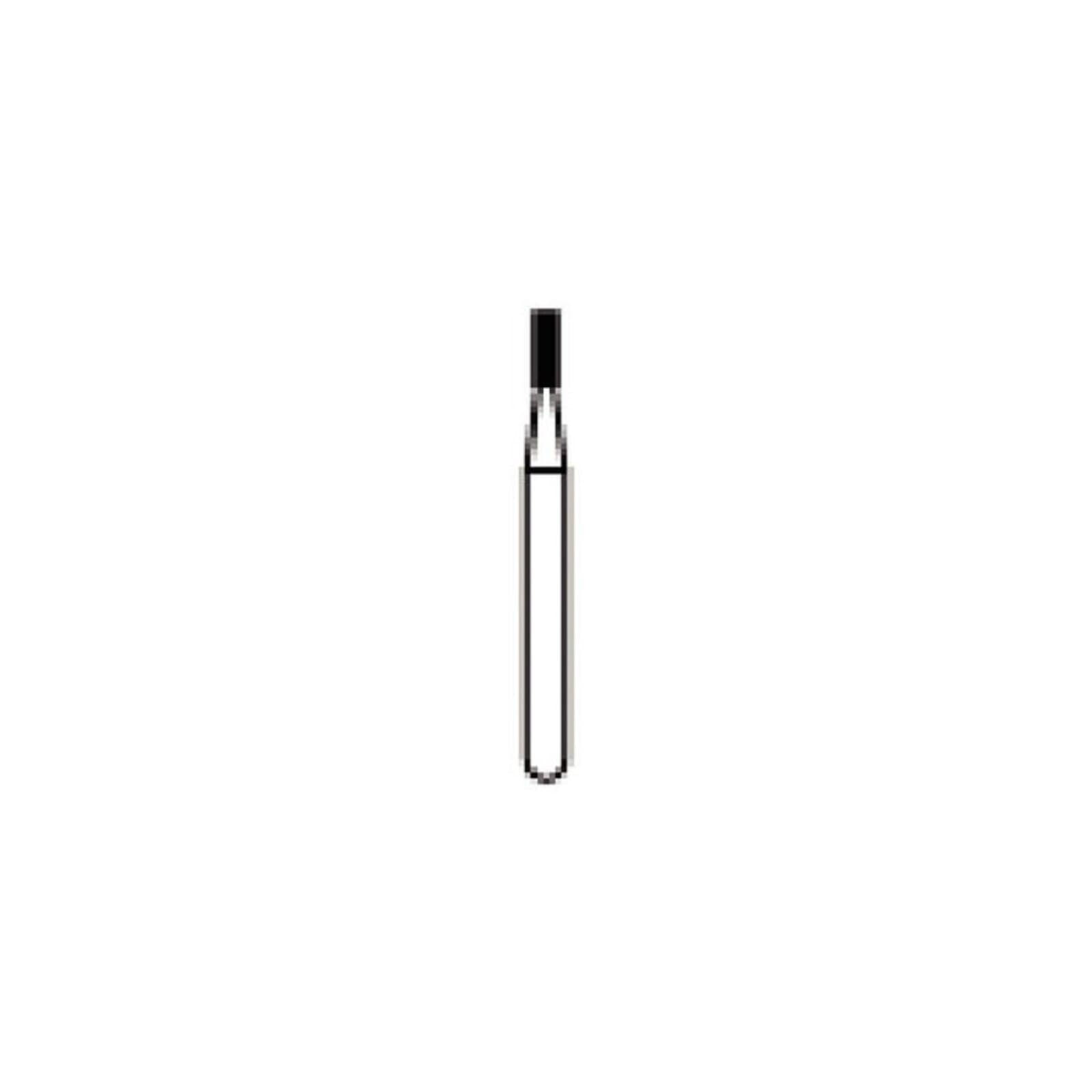 NTI FG Diamond Bur, Coarse, Flat End Cylinder, #835-009, 0.9 mm Diameter, 3.0 mm Length, Green, 5/Pk, C835-009 thumbnail 2