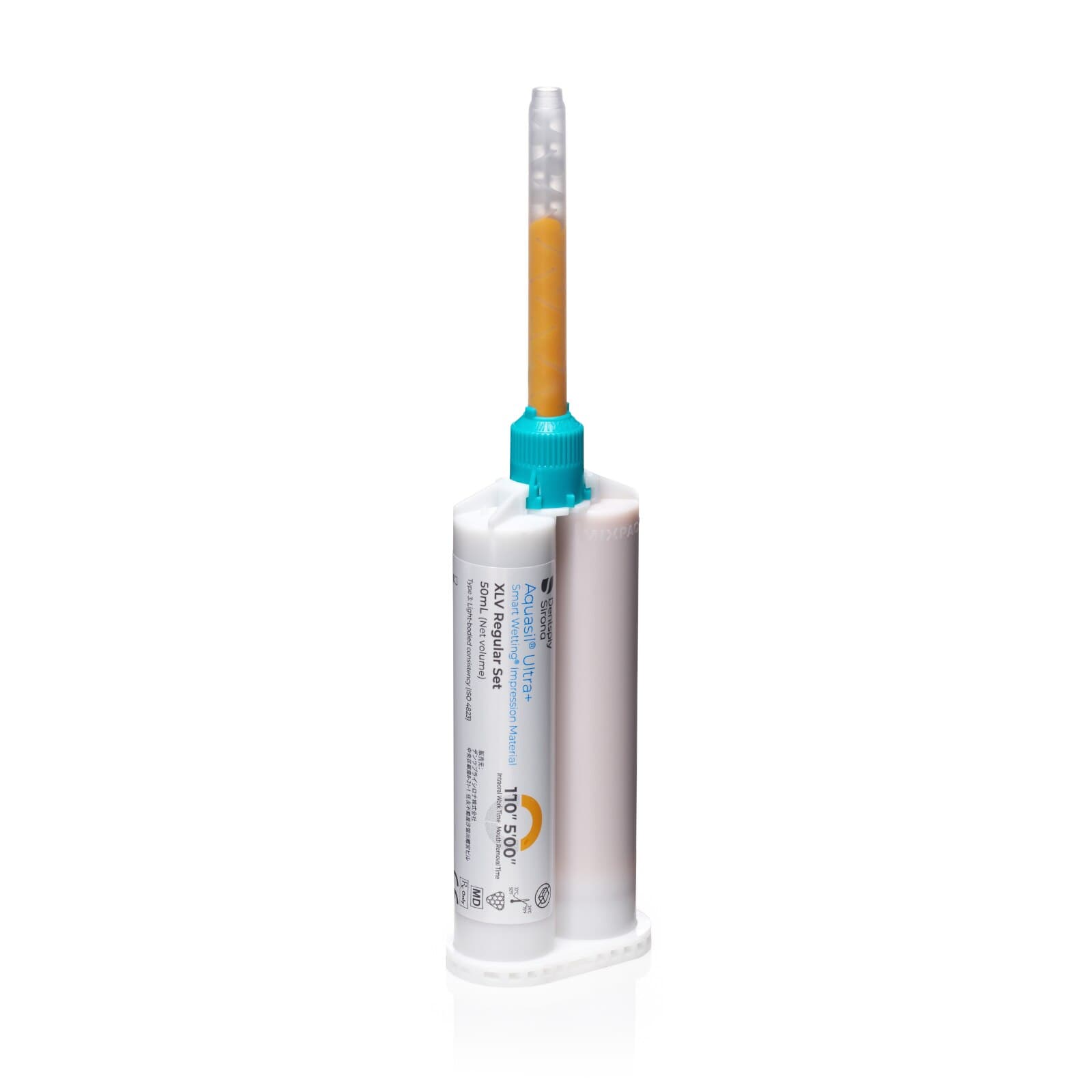 Aquasil Ultra+ Smart Wetting VPS Impression Material, Xtra Light Body (XLV), Regular Set, Mint, Orange, 50 ml Cartridges, 4/Pk, 678668 thumbnail 16