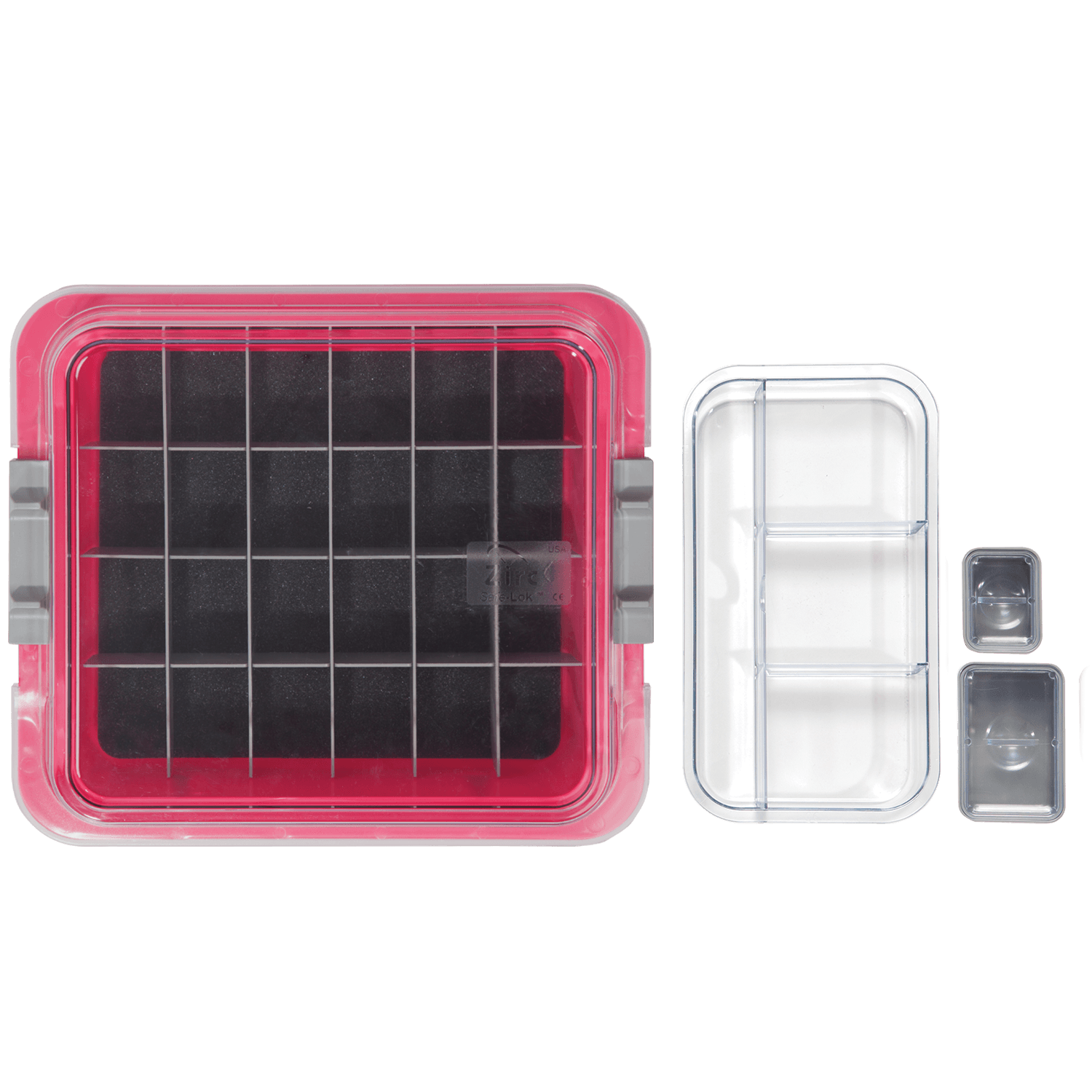 Zirc Complete Procedure Tub Kit, Neon Pink, 12-5/8" x 11-1/4" x 4", 20Z455-S thumbnail 2