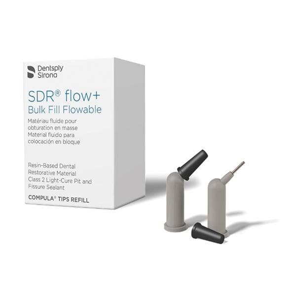 SureFil SDR Flow+ Bulk Fill Flowable Composite, Shade A2, 0.25 g Compula Tips Refill, 15/Pk, 61C107 thumbnail 9
