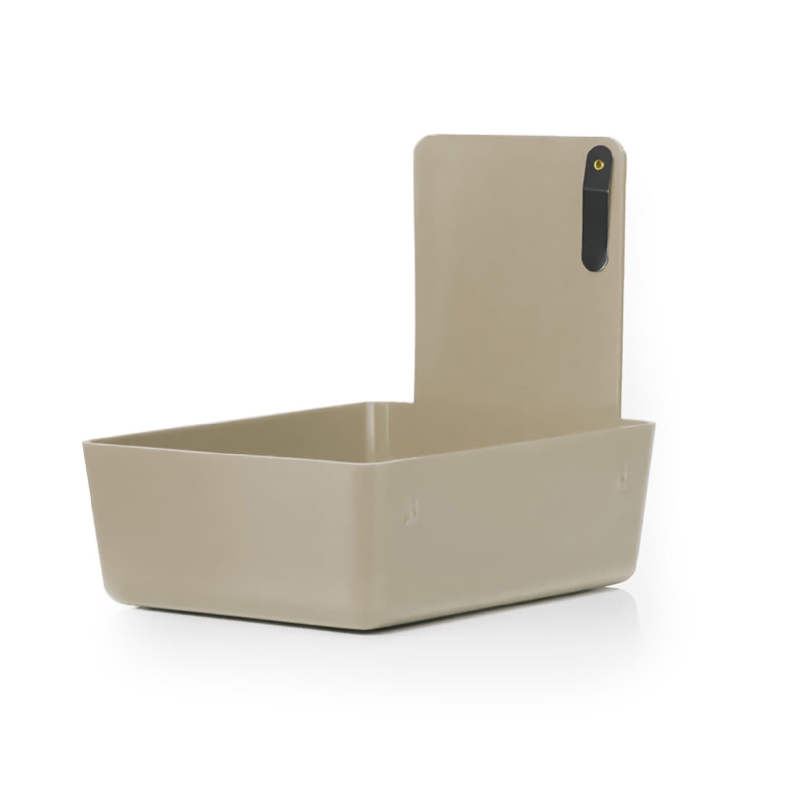 Keystone Lab Work Pan, Beige, Plastic, 7" x 5" x 2-1/2", 12/Pack thumbnail 2