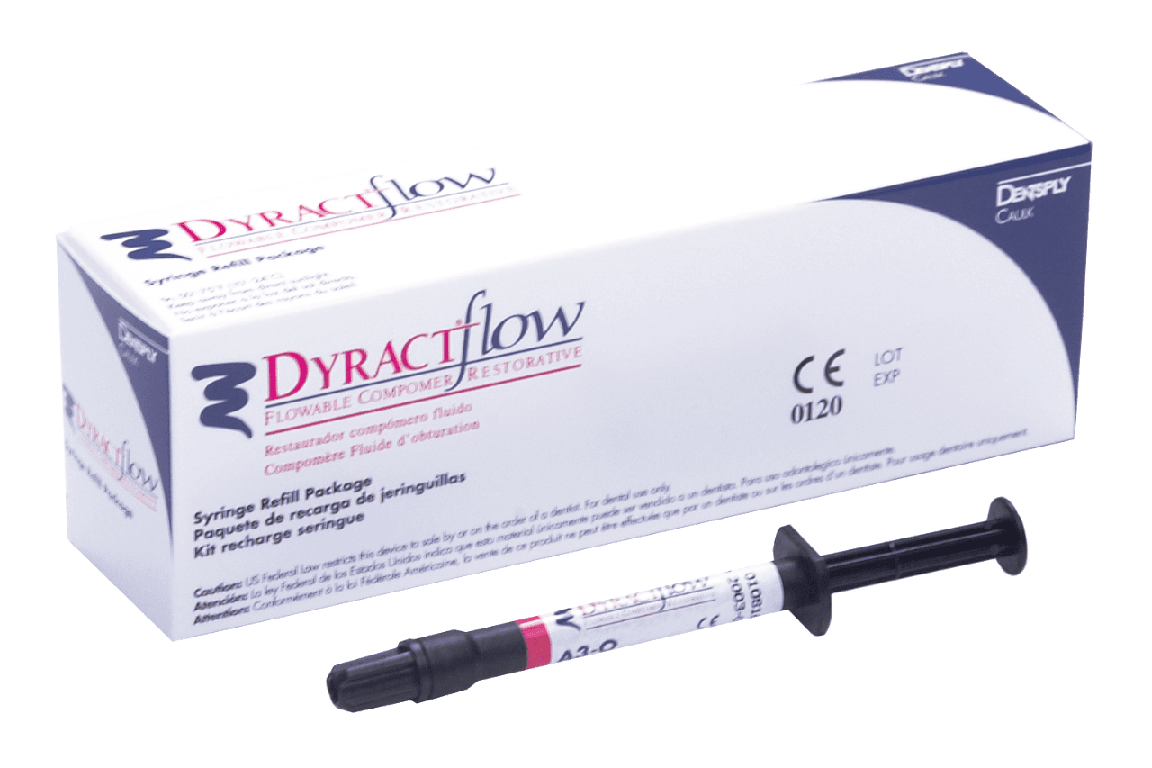 Dyract Flow Flowable Compomer Restorative Syringe Refill, Shade A2, 1.3 g, 25 Tips, 685611 thumbnail 9