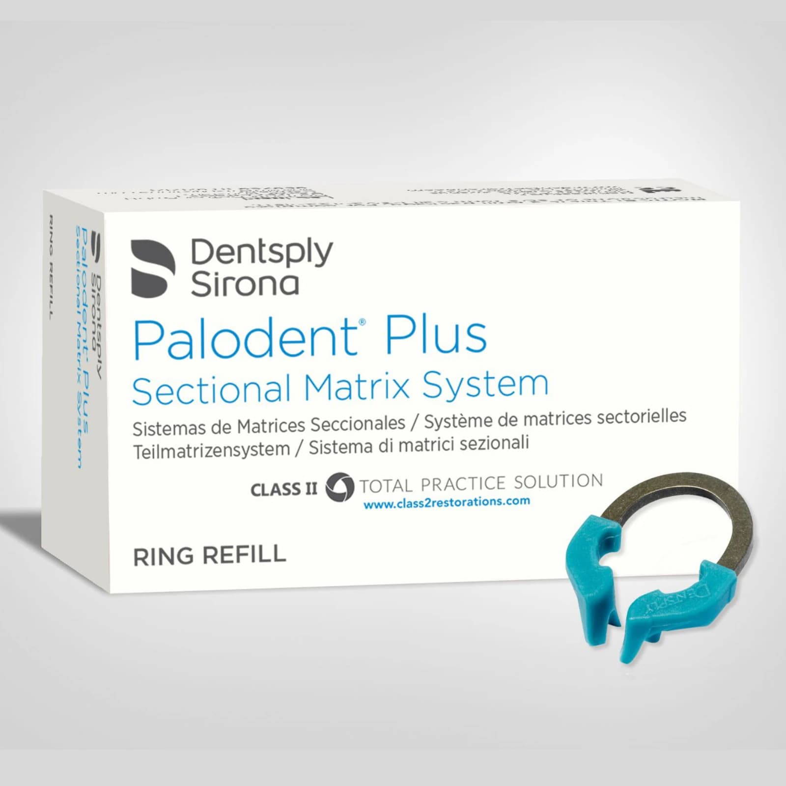 Palodent Plus Sectional Matrix System Universal Ring Refill, Medium Blue, 2/Pk, 659760 thumbnail 13