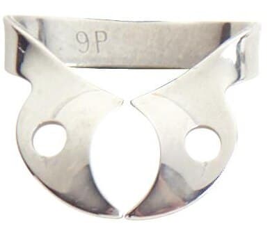 Kulzer Ivory Rubber Dam Clamp, Wingless, #W4, Small Upper Molar, Stainless Steel, 50057524 thumbnail 3