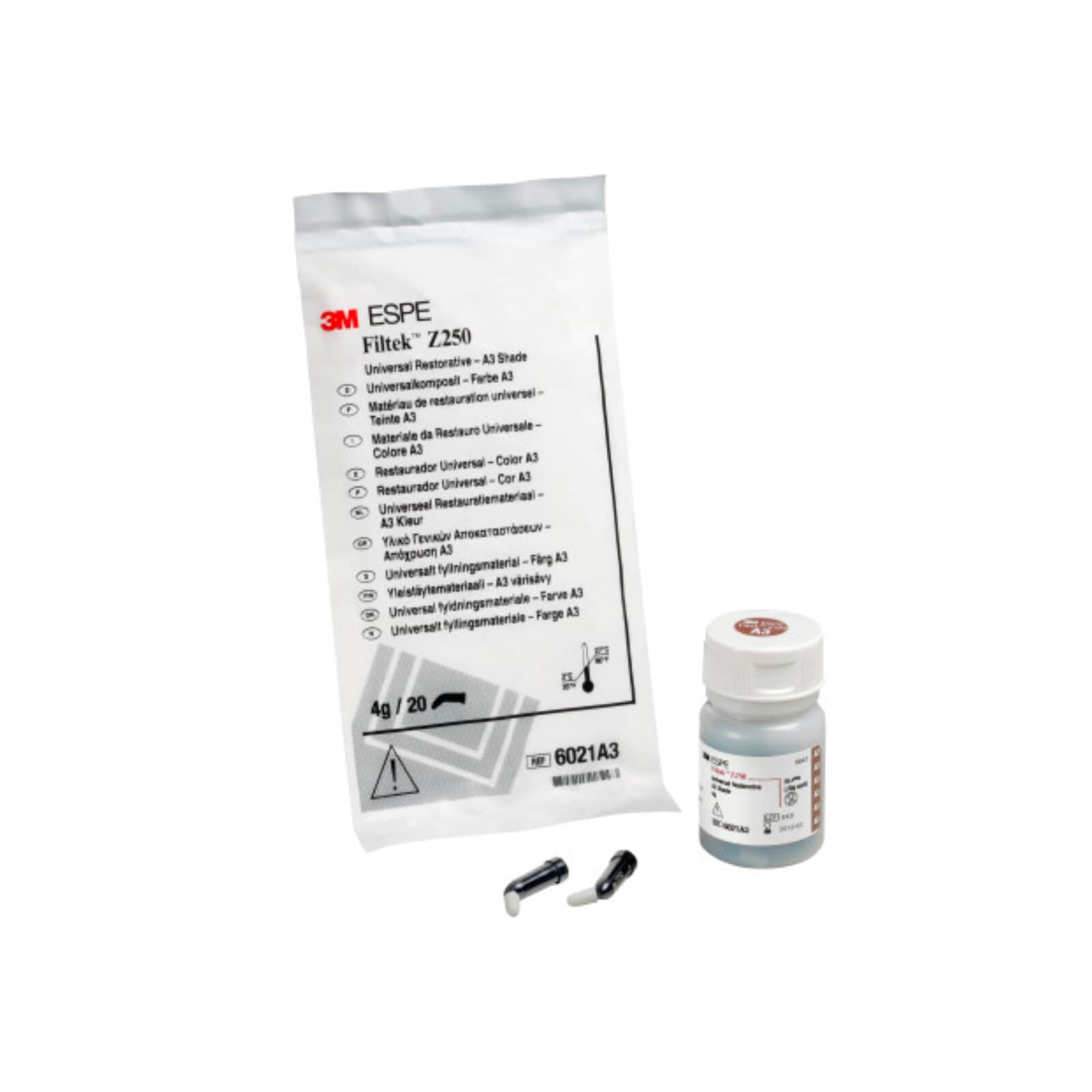 3M Filtek Z250 Universal Restorative Capsules, Shade D3, 0.2 g, 20/Pk, 6021D3 thumbnail 13