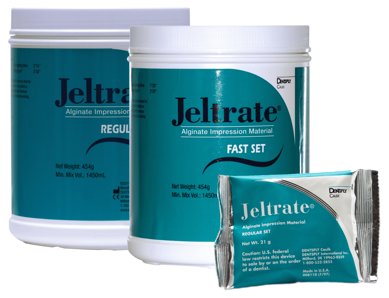 Jeltrate Alginate Impression Material, Regular Set, Beige, 1 lb Can, 608503 thumbnail 6