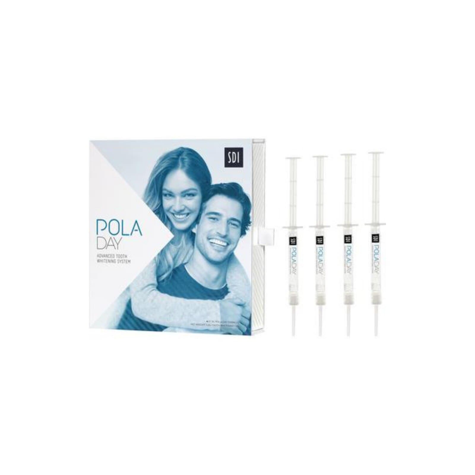 Pola Day Tooth Whitening System Mini Kit, 7.5% Hydrogen Peroxide, Spearmint, 1.3 g Syringes, 4/Pk, 7700102 thumbnail 3