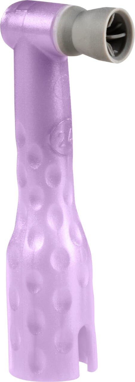 NUPRO revolv Slim Disposable Prophy Angles, Soft Cup, 90-Degree, Latex-Free, Lavender, 200/Box, 965263 thumbnail 3