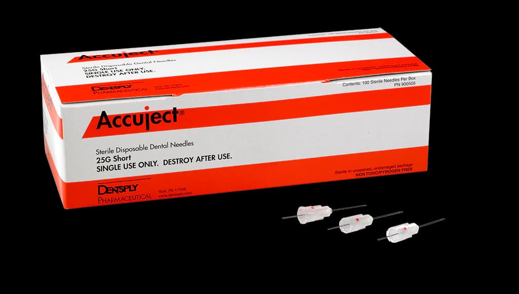 Accuject Disposable Dental Needles, Plastic Hub, 30 Gauge, Extra Short (12mm), Blue, 100/Box, 901005 thumbnail 13