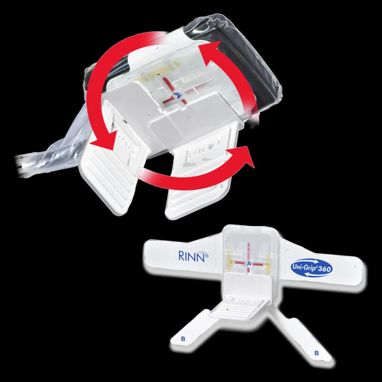 Uni-Grip 360 Universal Disposable Digital Sensor Holder Kit, 50 Holders + 50 Sensor Sleeves, 550052 thumbnail 12