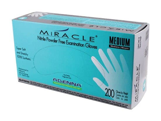 Adenna Miracle® Nitrile Exam Gloves, Powder-Free, Non-Sterile, Small, Blue, 200/Box, MIR162 thumbnail 9