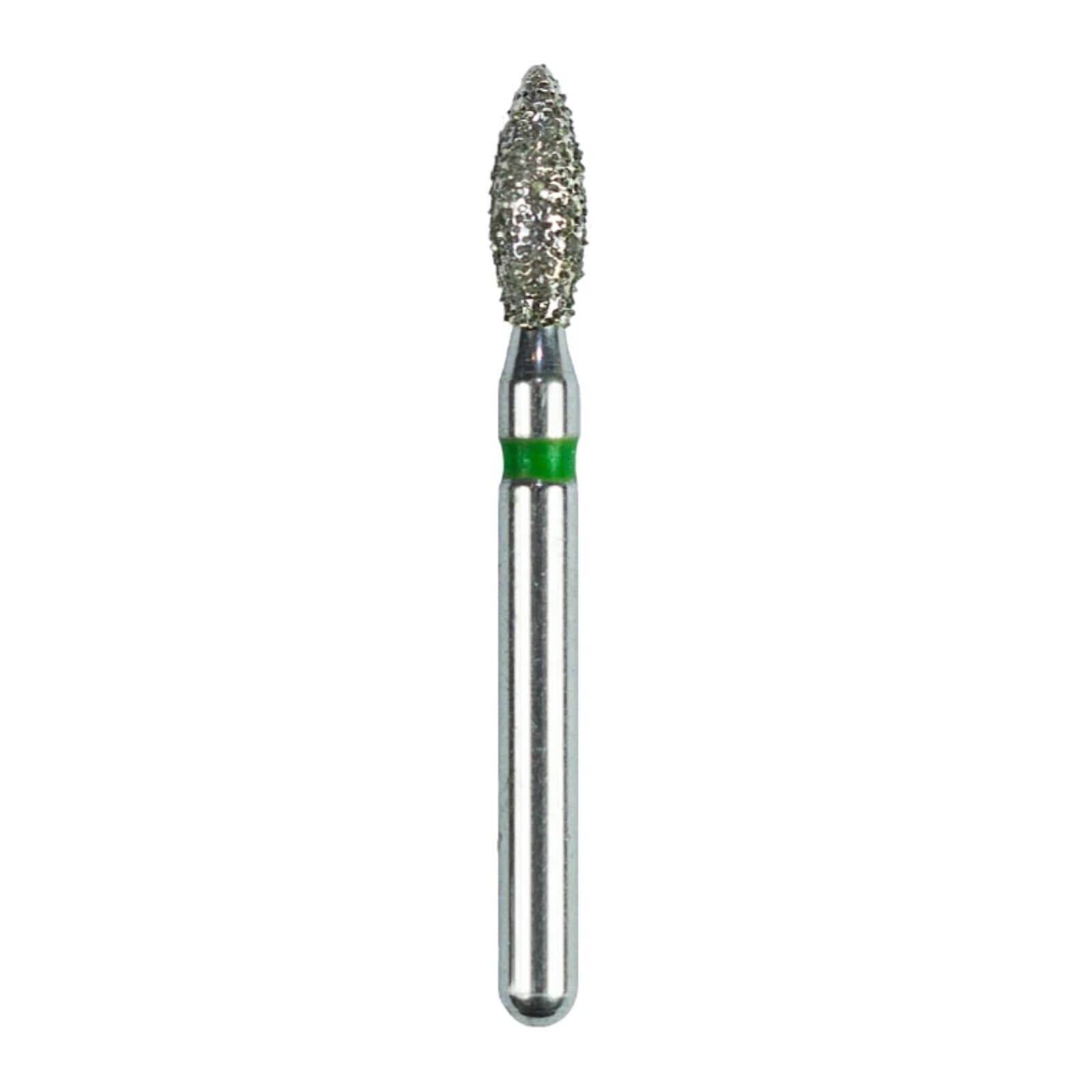SimpliCut Single-Use Sterile Diamond Bur, Egg/Football, Coarse Grit, Friction Grip, #C368-018-D, 25/Pkg thumbnail 2