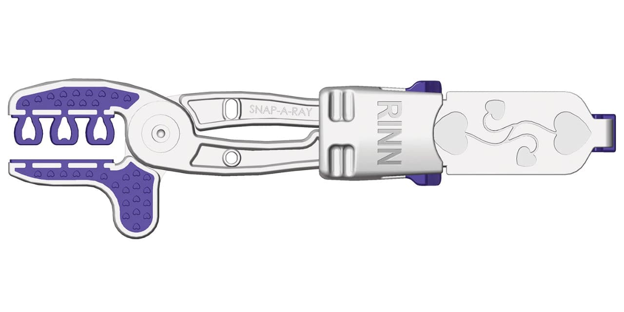 Snap-A-Ray DS Endo Digital Sensor Holder, Universal, Autoclavable, White/Blue, 3/Pack, 550423 thumbnail 4