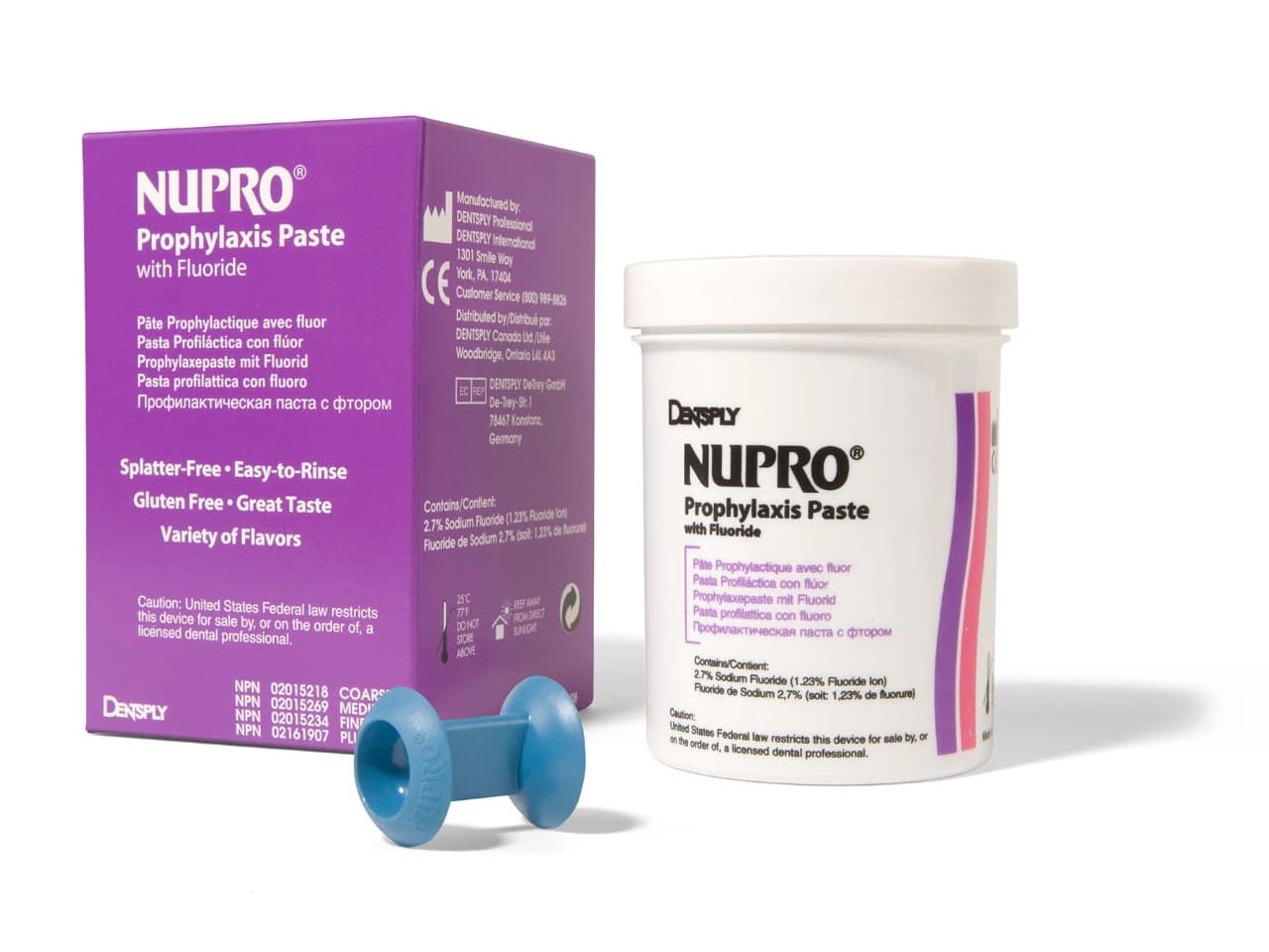 NUPRO Prophy Paste, Coarse Grit, Orange, with Fluoride, 12 oz Jar, 801111 thumbnail 7