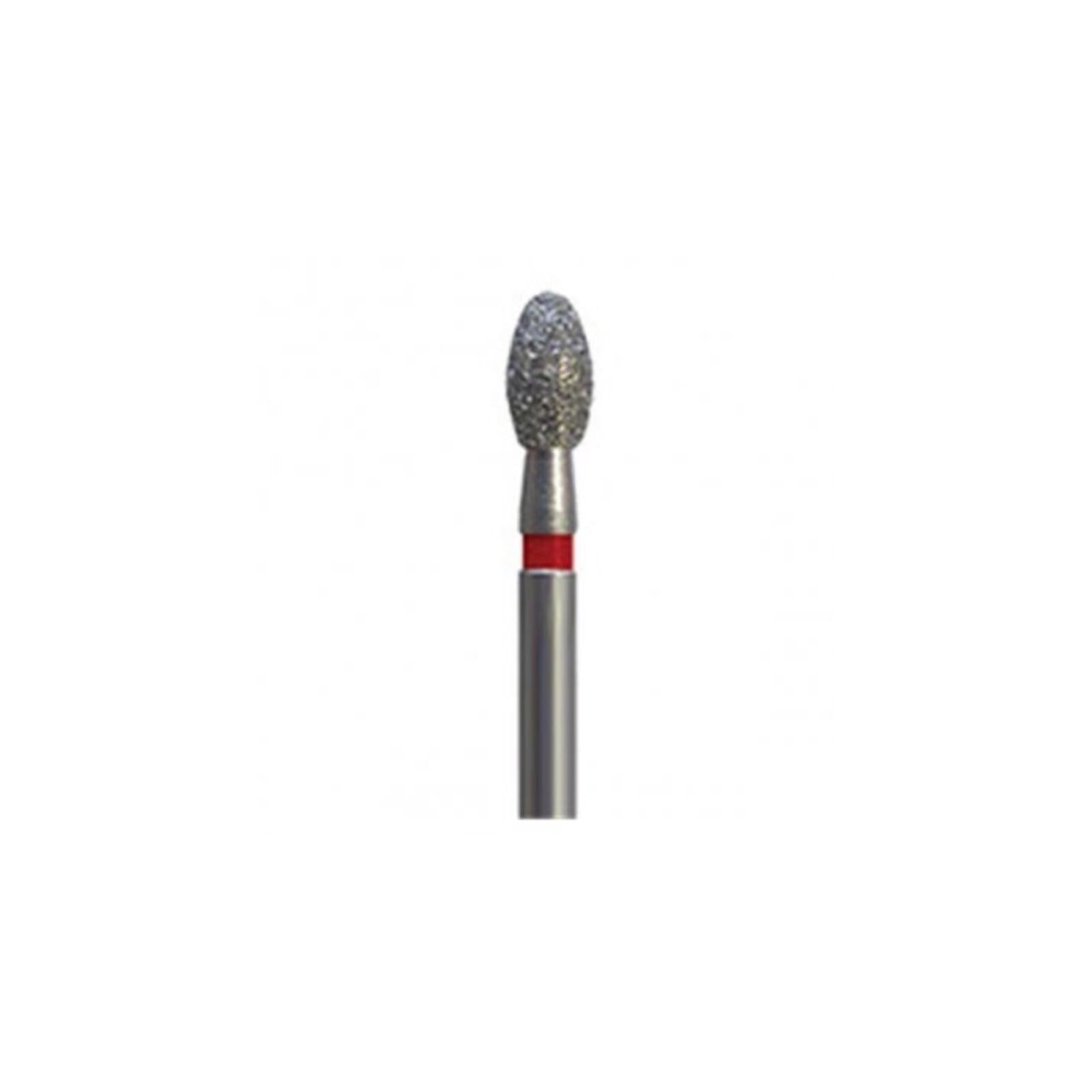 Meisinger Multi-Use Diamond Bur, HP, Pointed Football, #830F, 2.3 mm, Fine (Red), 5/Pk, 830F-023-HP thumbnail 4