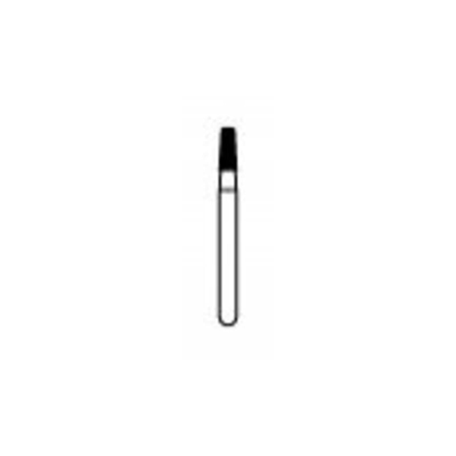 NTI Diamond Bur, FG, Taper Modified Shoulder, #845KR-016, 1.6 mm, Coarse, Green, 5/Pk, C845KR-016 thumbnail 3