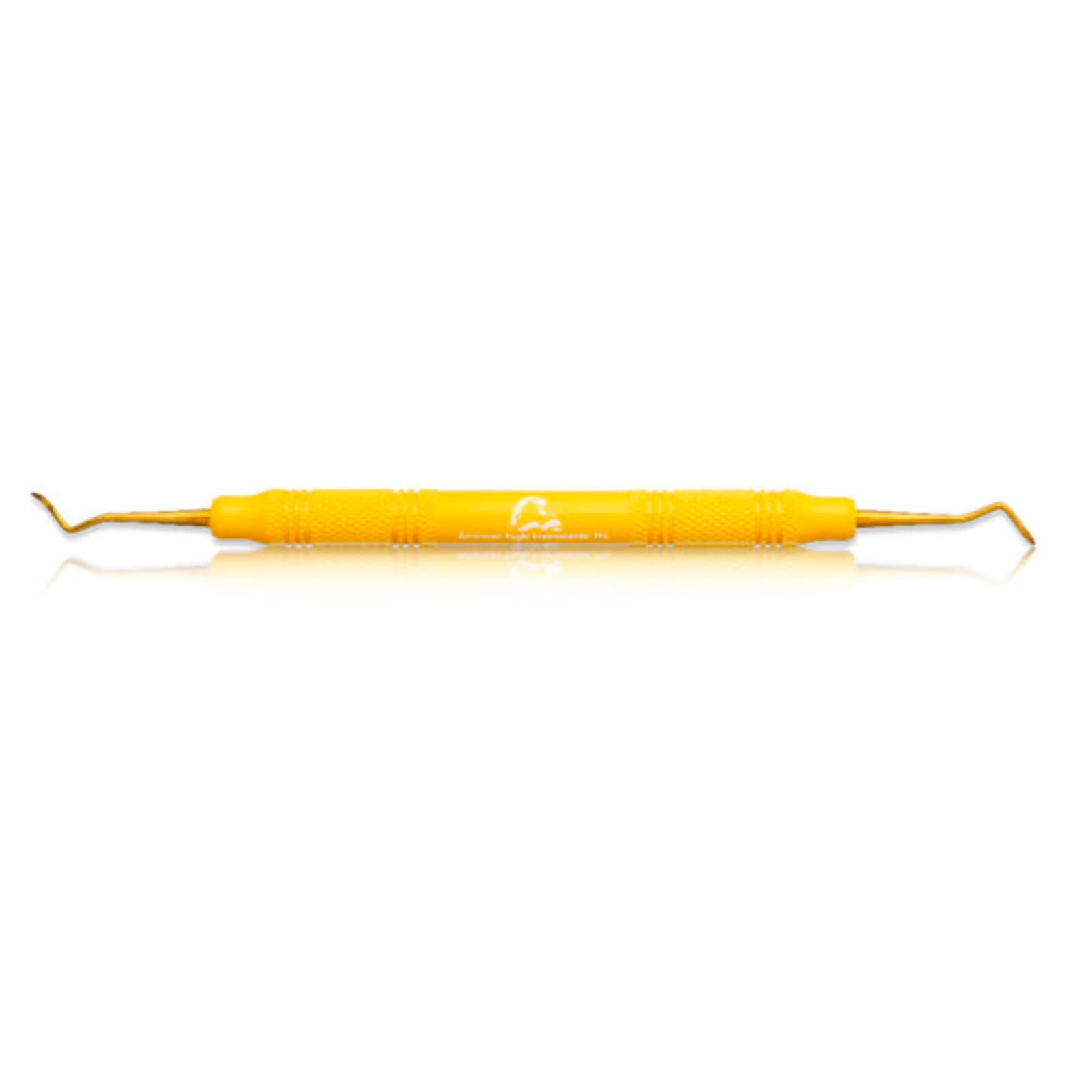 American Eagle #204SD XP Sickle Scaler, Double-Ended, Posterior/Distal, EagleLite Resin Handle, 3/8", Yellow, 1/Pk, AES204SDXPX thumbnail 9