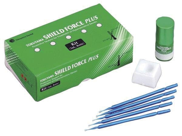Tokuyama Shield Force Plus Desensitizer Kit, Light-Cured, 3 mL Bottle, 25 Applicators, 1/Pk, 15111 thumbnail 3