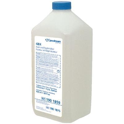 Carestream GBX Developer & Fixer Replenisher Twin Pack, 2 x 37 oz (Makes 5 L Each), 5158613 thumbnail 4