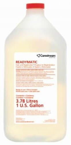 Readymatic Dental X-Ray Fixer & Replenisher, Ready-to-Use, 5 L Bottle, 2/Pk, 5285937 thumbnail 4