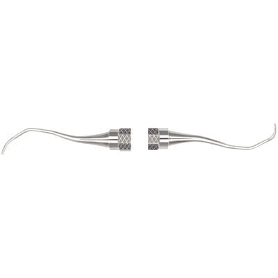 Hu-Friedy Mini-Five Gracey Curette 13/14 Rigid, Double End, #7 Satin Steel Colours Handle, SAS13/14R7 thumbnail 2