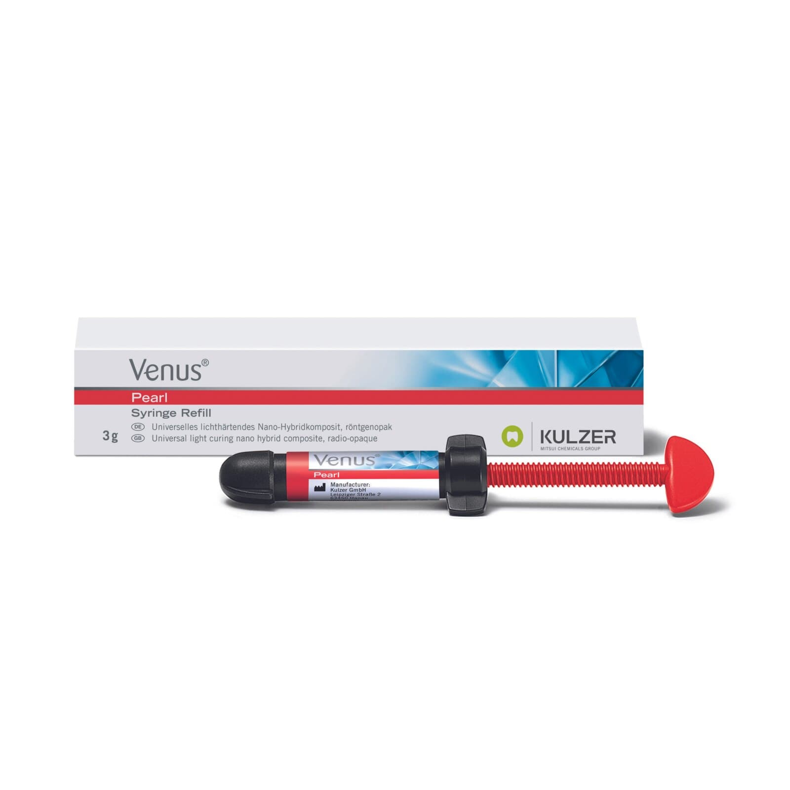 Venus Pearl Nanohybrid Composite, Shade A1, 3 g Syringe Refill, 66048175 thumbnail 14