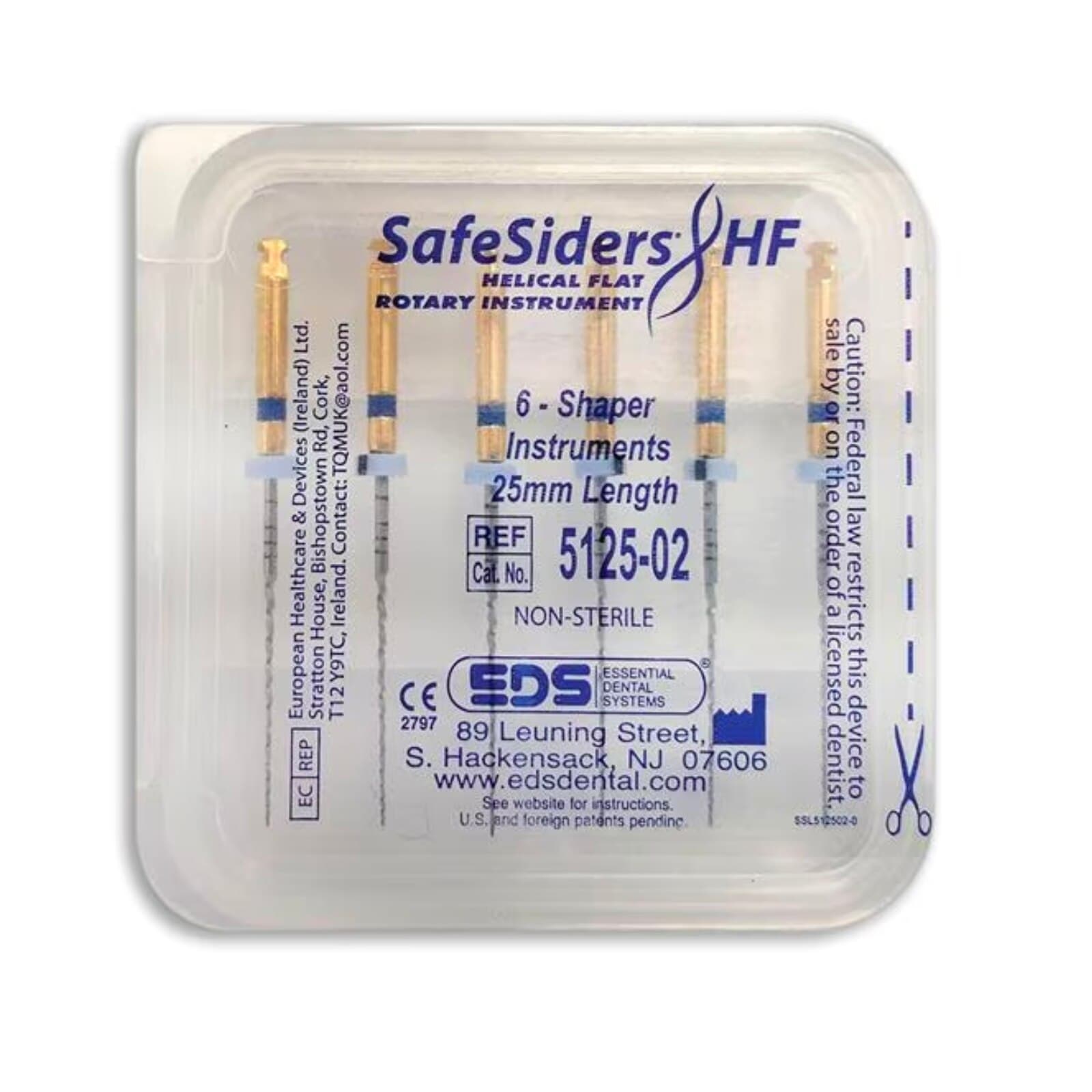 SafeSider HF Shaper Rotary Instrument, 25 mm, Size #30, 0.02 Taper, 6/Pk, 5125-02 thumbnail 3