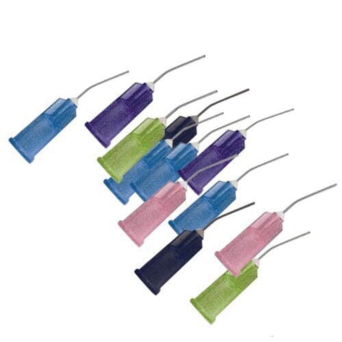 Pulpdent Silane Bond Enhancer Prebent Dropper Tips, 22 Ga x 1/2", Dark Blue/Red, 15/Pkg, 22DR15 thumbnail 6