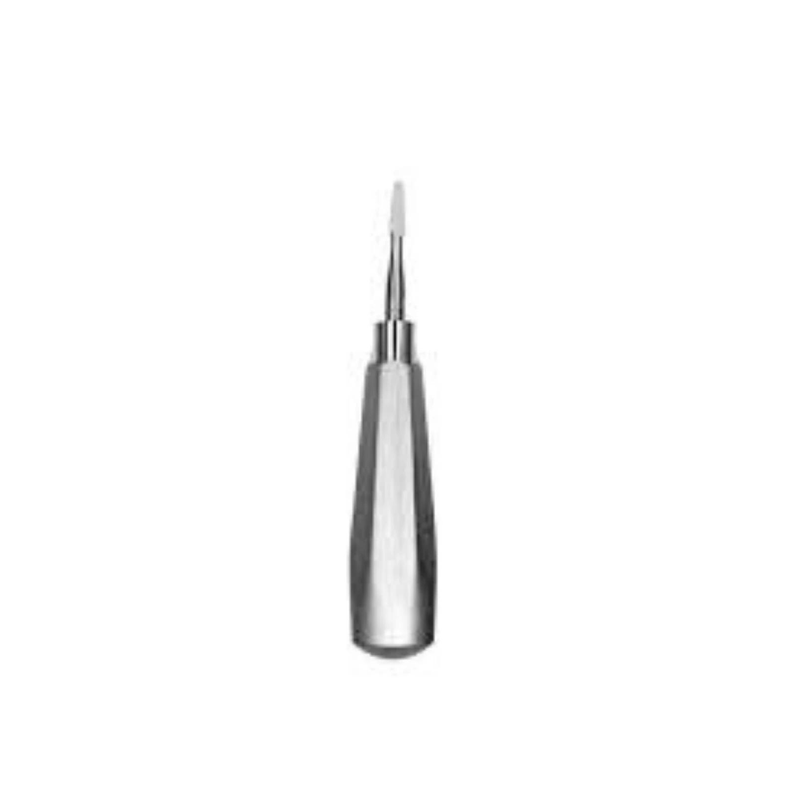 Hu-Friedy 11H Hourigan Surgical Elevator, #510 Large Tapered Hexagon Handle, Serrated, Single End - Elevator 11H Hourigan #510 Handle - Image 1