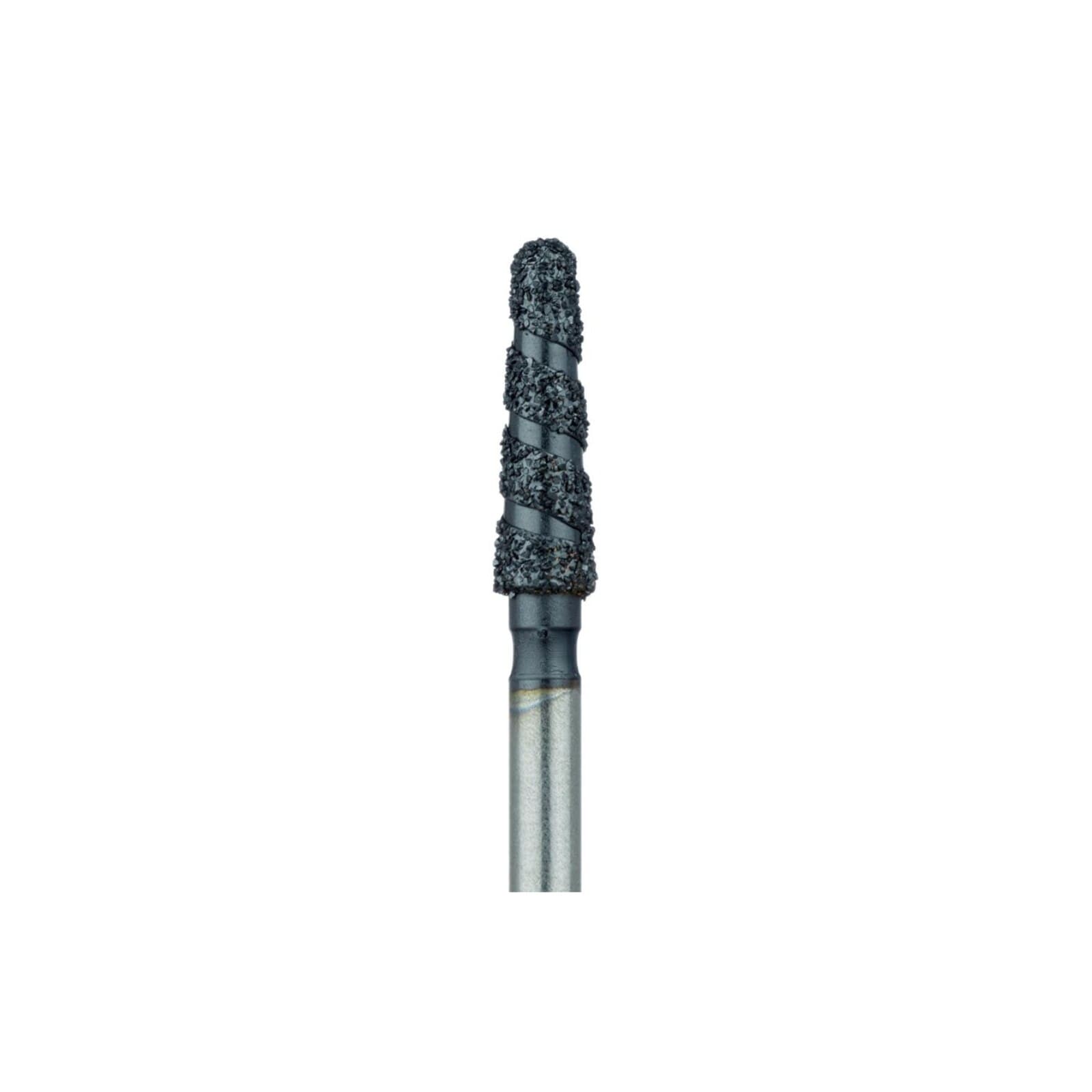 Meisinger Black Cobra Diamond Bur, FG, Super Coarse, Round End Taper, 2.3mm, B855-023, Pack of 5 thumbnail 2