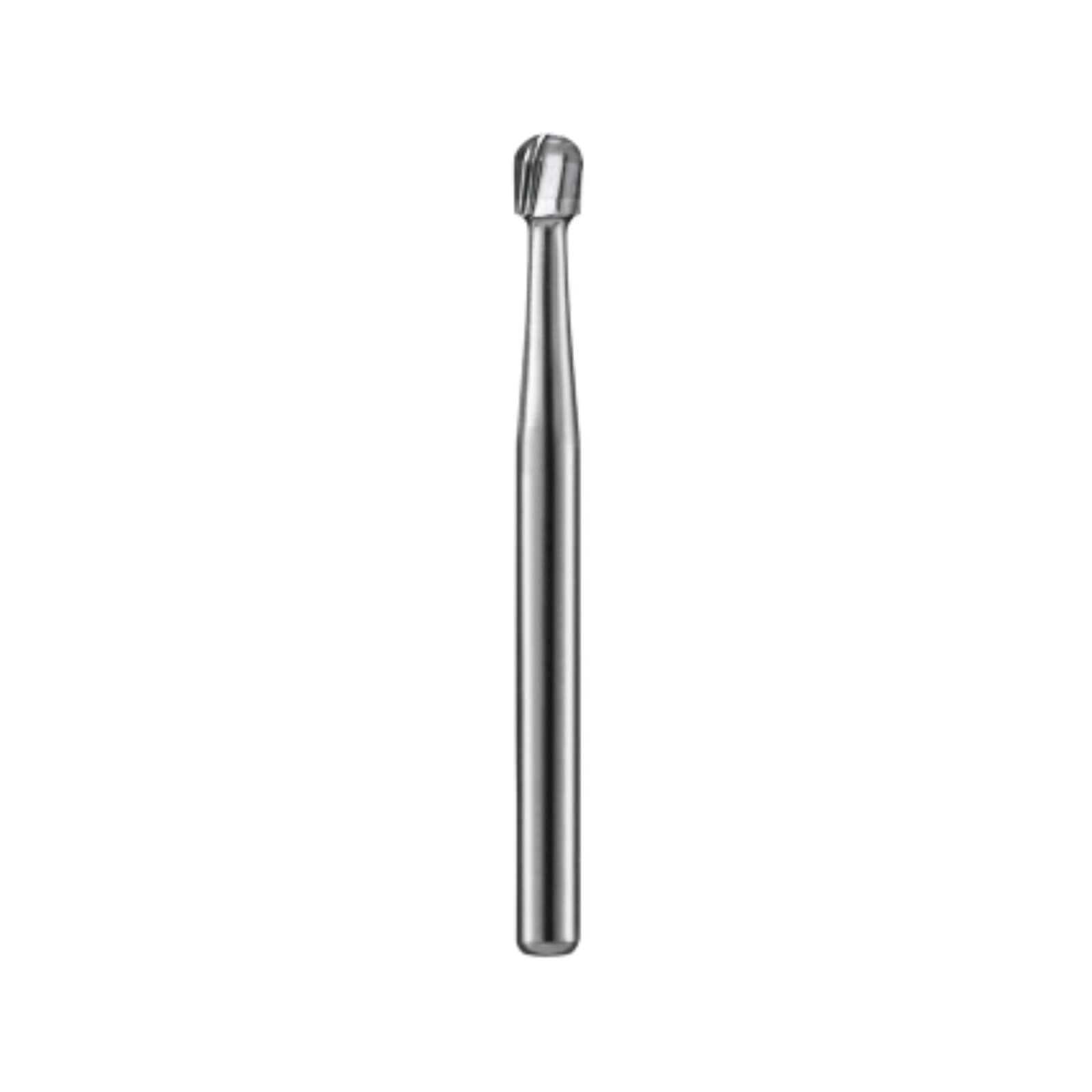 NTI 2-Piece Operative Carbide Burs, FGSS Friction Grip, Round #1/4, 0.5 mm Head Diameter, Short Shank, 5/Pkg, H0.25-FGSS thumbnail 2
