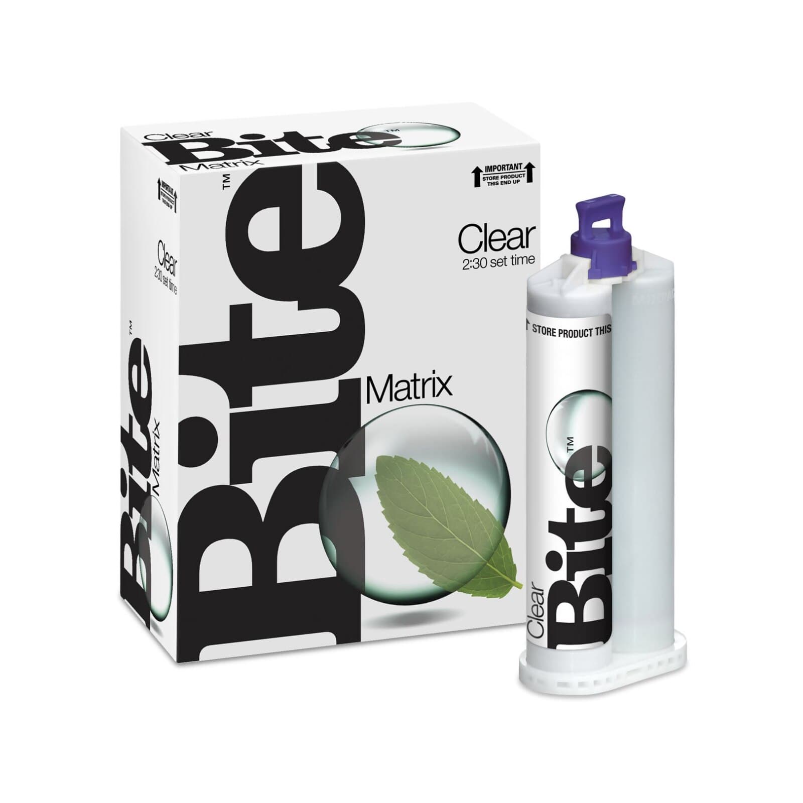 Clear Bite VPS Bite Registration Material, Peppermint, 48 mL Cartridge Refill, 2/Pk, SPD1104 thumbnail 7