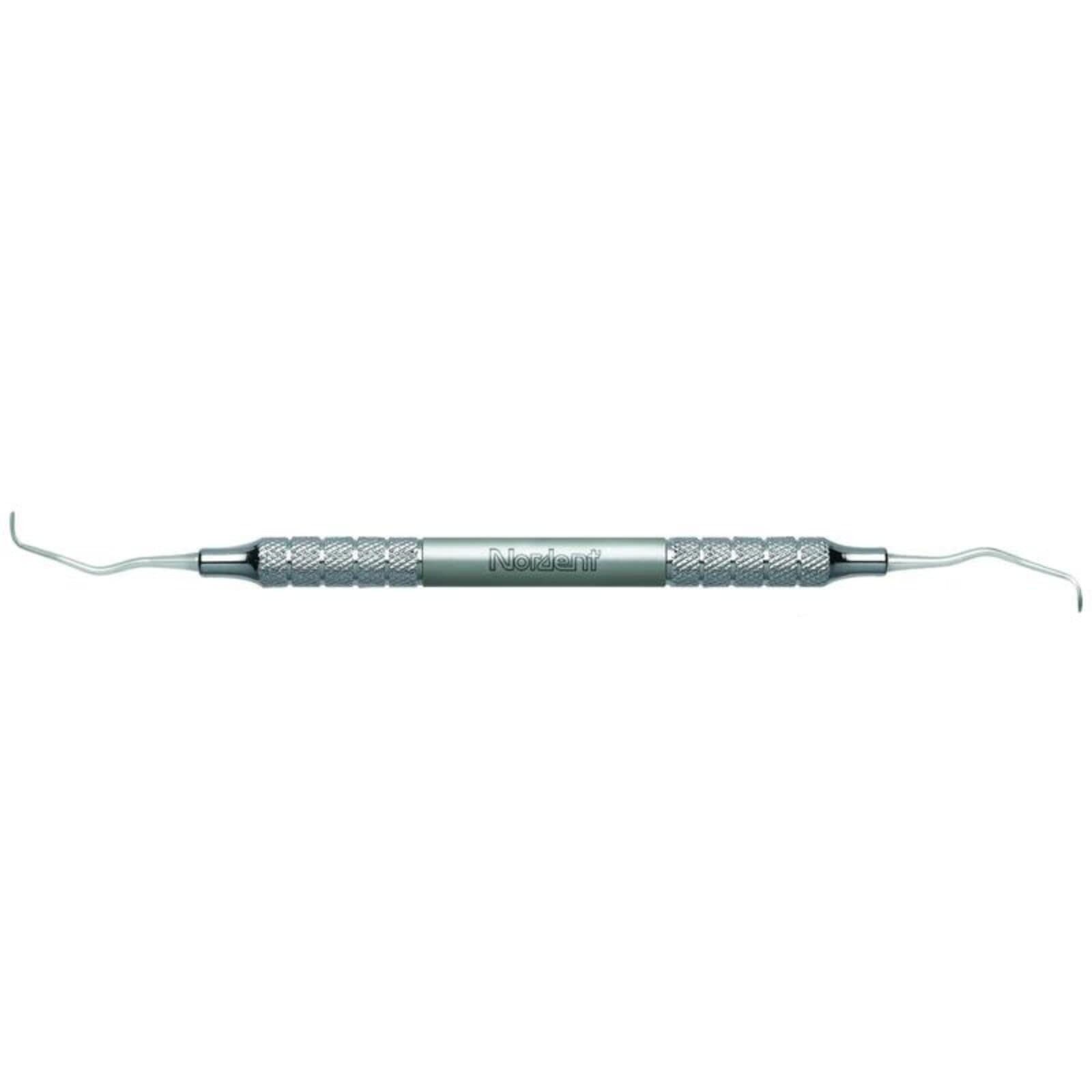 Nordent Remington #3/4 Double-Ended Anterior/Posterior Sickle Scaler, DuraLite Round Handle, Stainless Steel thumbnail 2