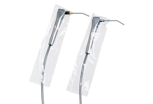 Allrap Air/Water Syringe Sleeves, Clear, 2.5" x 20", 500/Pk, SS500XL thumbnail 3