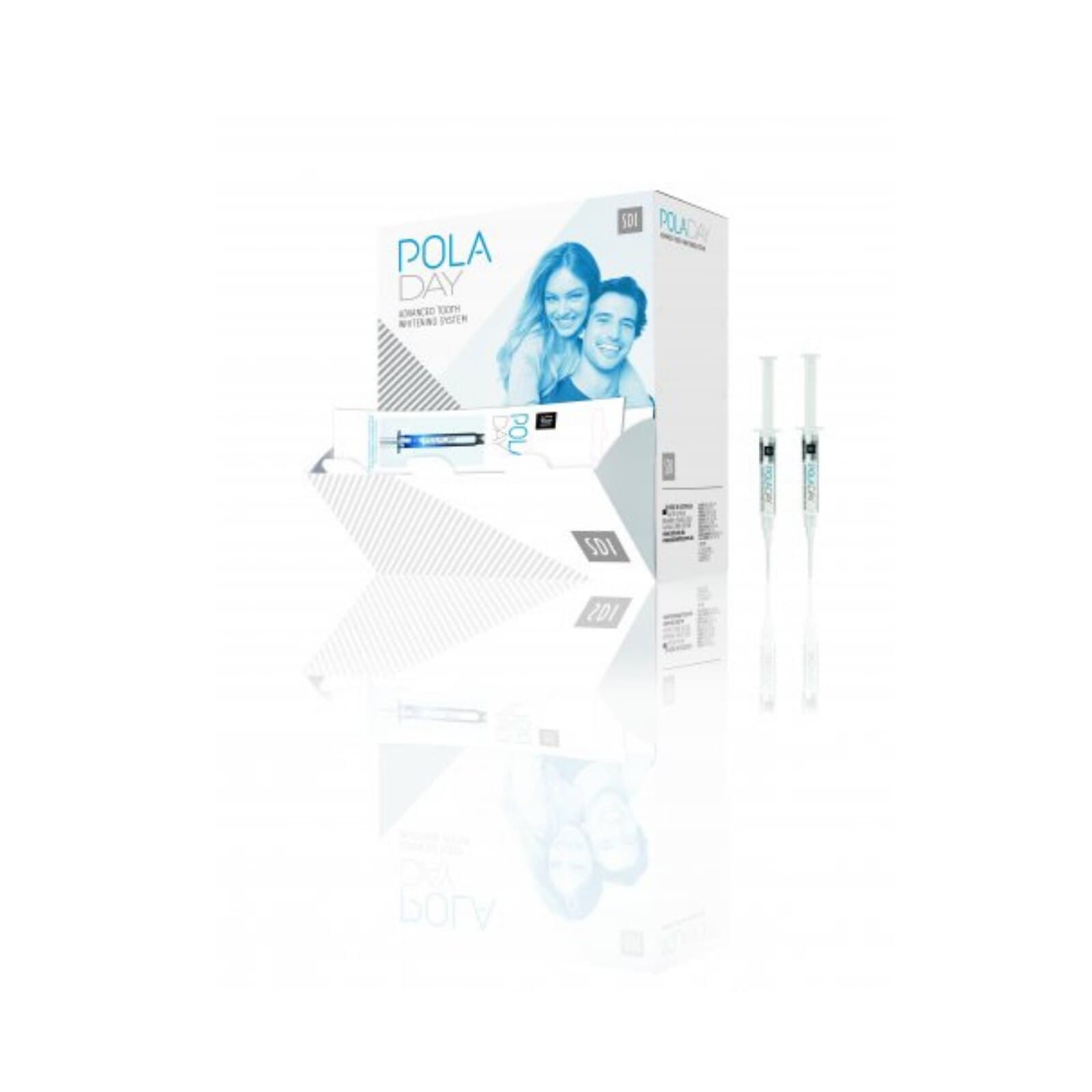 Pola Night Take-Home Tooth Whitening System, 22% Carbamide Peroxide, Spearmint, 3 g Syringe Dispenser Pack, 50/Pk, 7700080 thumbnail 3