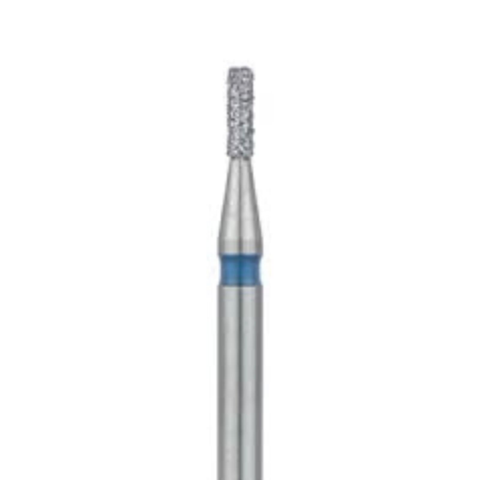 Meisinger Multi-Use Diamond Bur, FG, Flat End Cylinder, #835, 0.9 mm, Medium, Blue, 5/Pk, 835-009-FG thumbnail 4