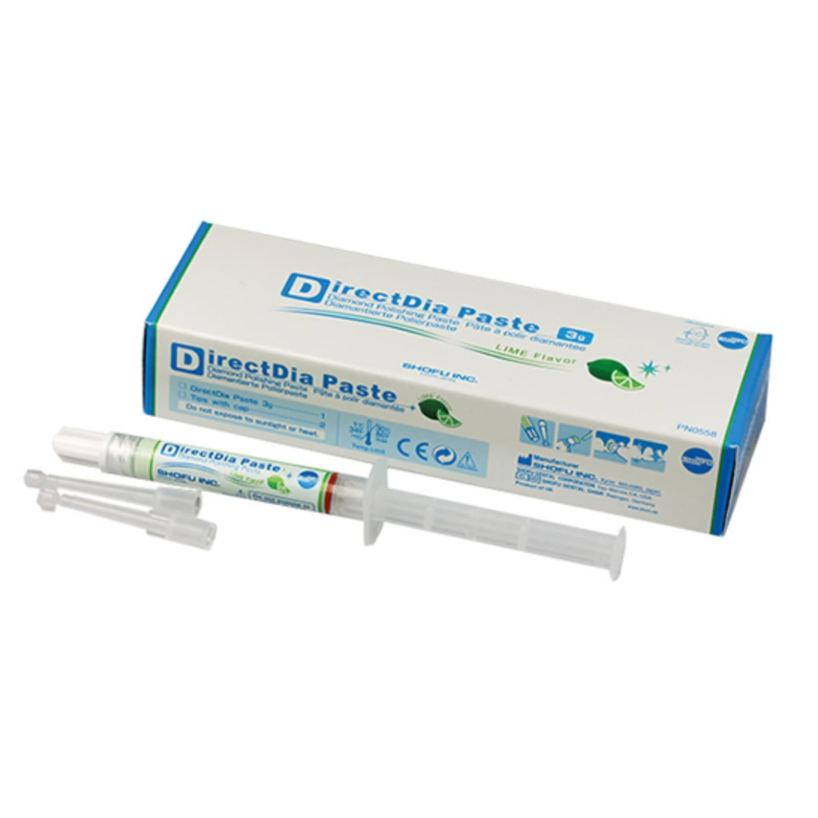 DirectDia Diamond Polishing Paste, 3 g Syringe with Tips, 1/Pk, 0558 thumbnail 6