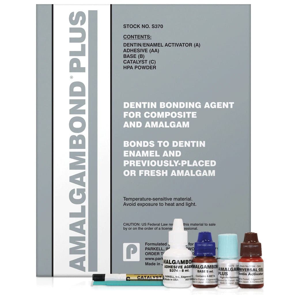 Parkell Amalgambond PLUS Universal 4-META Catalyst, Self-Cure, 0.7 mL Bottle, 1/Pk, S371 thumbnail 11