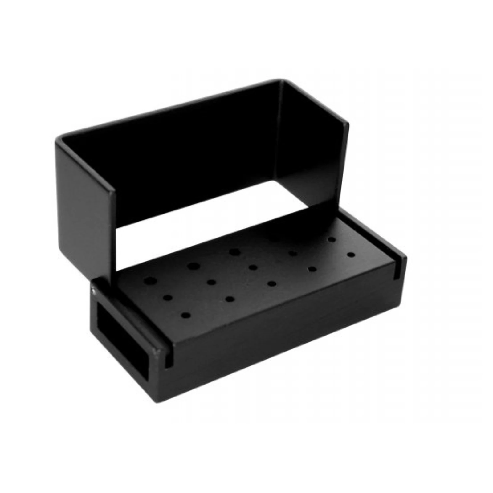 Kerr Axis Aluminum Bur Block, 15 Holes (10 FG / 5 RA), Black, Swivel Top, Autoclavable, AB320-1B, 1/Pk thumbnail 3
