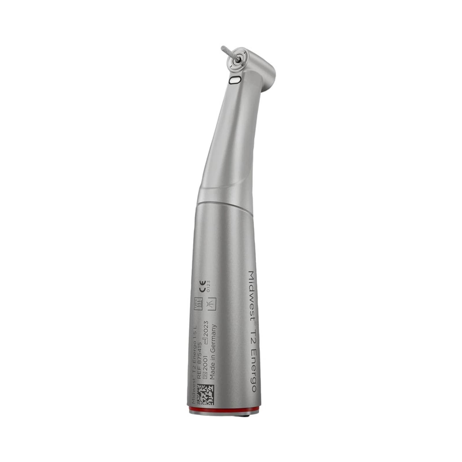 Midwest T2 Energo Mini 1:5 L Electric Handpiece Attachment, Stainless Steel, Push Button Autochuck, 875401 thumbnail 2