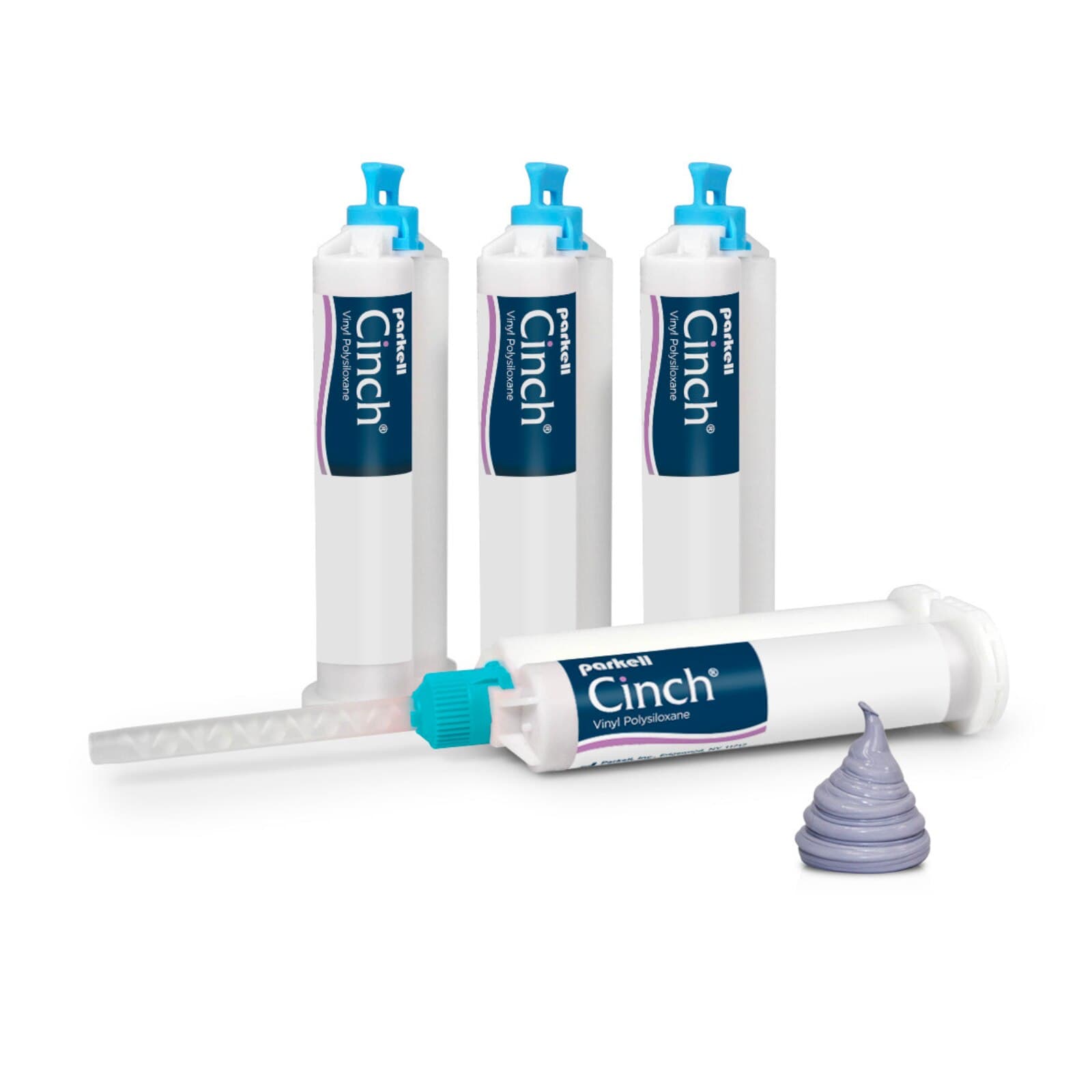 Cinch Automix Putty VPS Impression Material, Heavy Body, Regular Set, 50 mL Cartridges, 4/Pk, S456S thumbnail 2