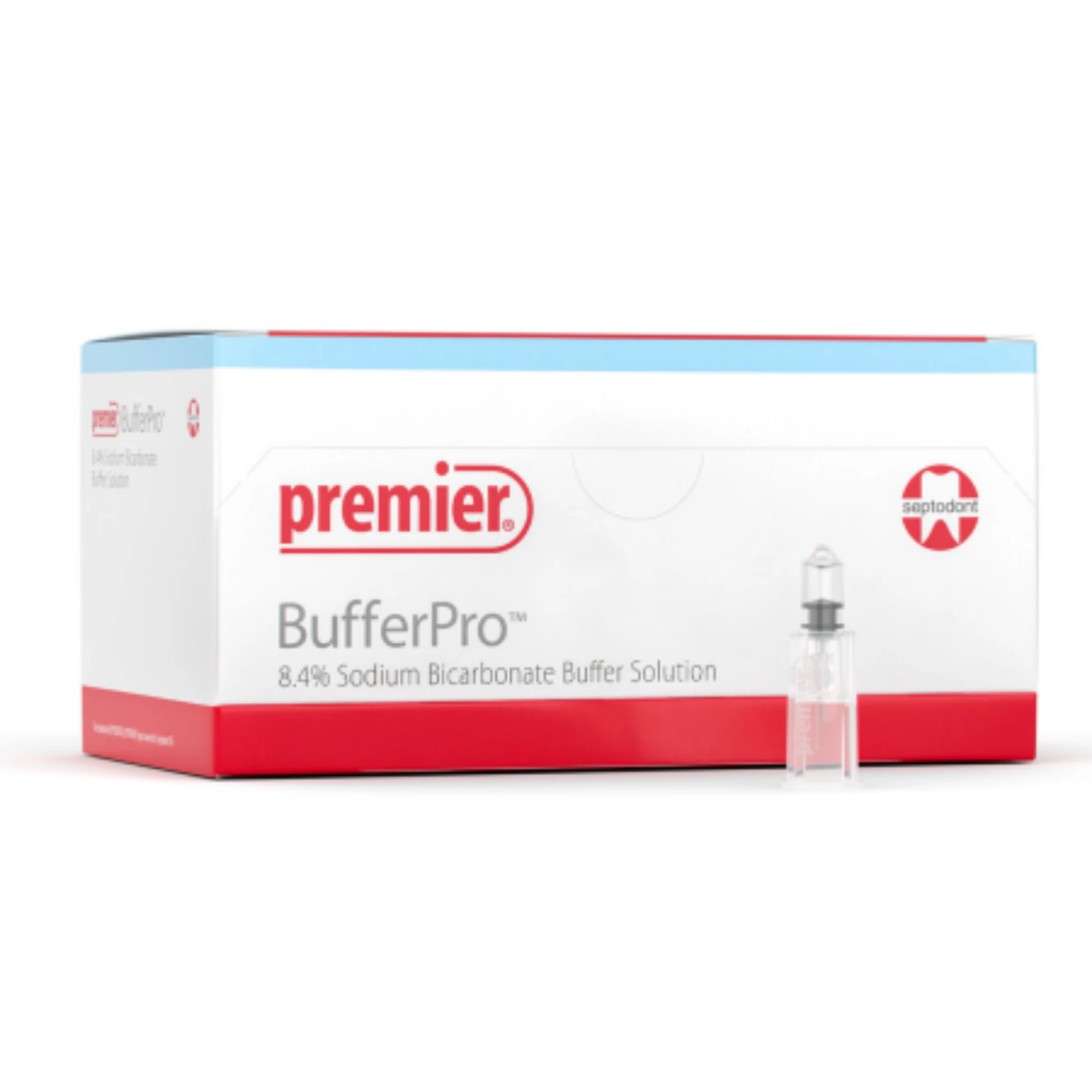 Septodont BufferPro 8.4% Sodium Bicarbonate Buffer Solution, 0.1 mL Single-Use Capsules, 25/Box, 01B0000 thumbnail 7