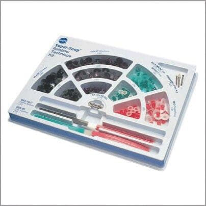 Super-Snap X-Treme Super-Polishing Disks, Mini, 8 mm, Super Fine, Red, Double-Sided, 50/Box, L532 thumbnail 8
