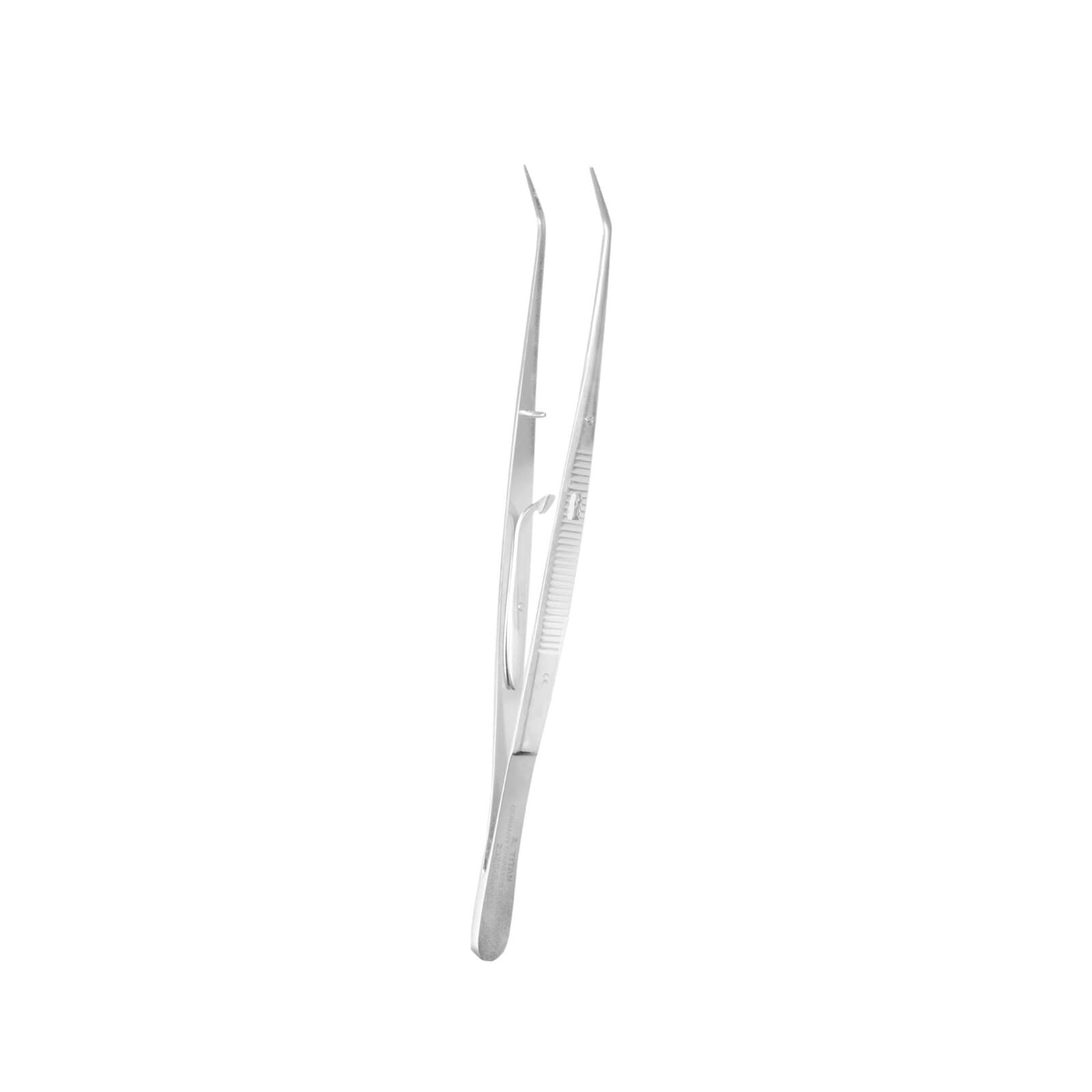 A. Titan Cotton Plier, Serrated Tips with Lock, German Stainless Steel, #2320-2 thumbnail 2