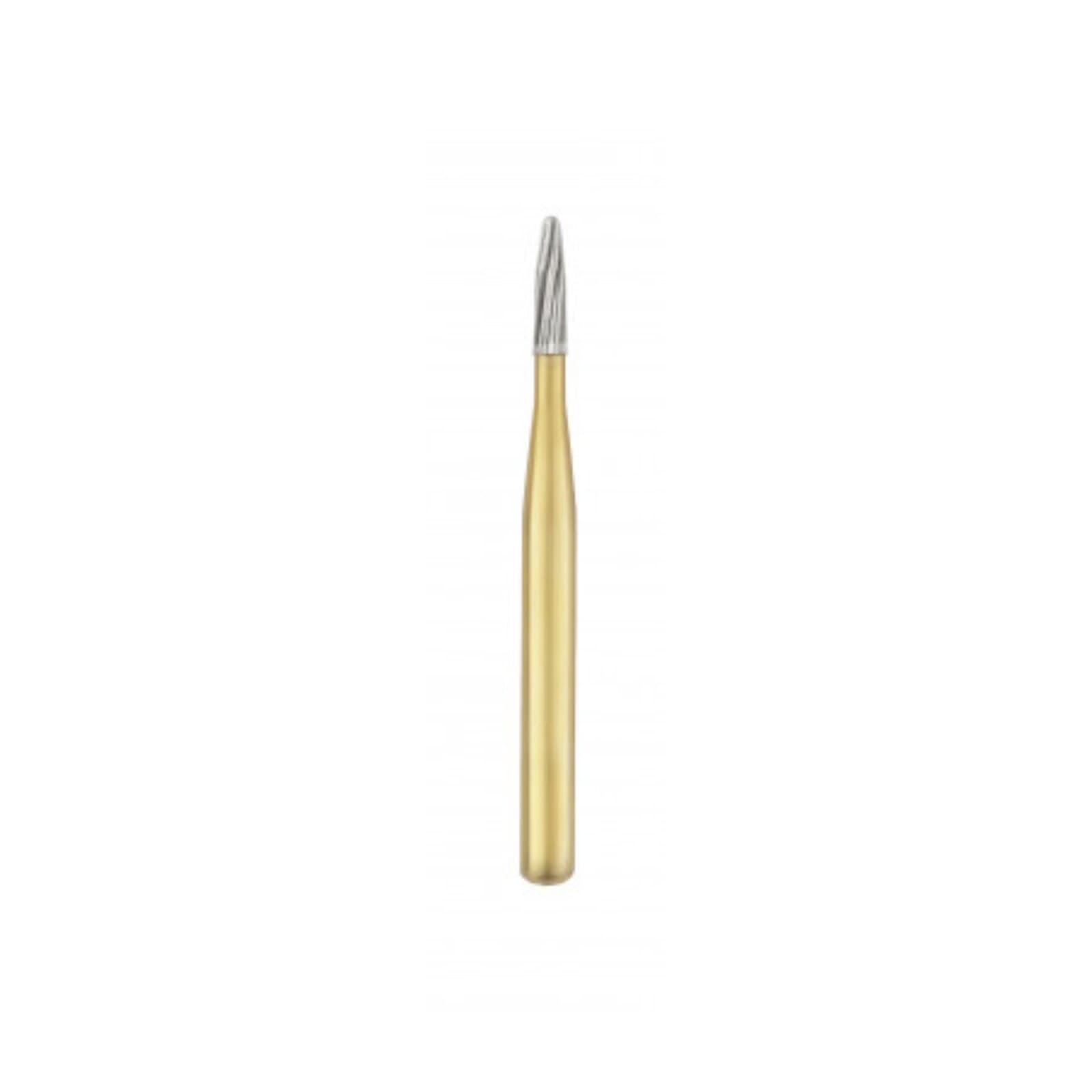 SS White Trimming & Finishing Carbide Burs, 12-Blade, FG, Bullet, #7802, 5/Pk, 15802-5 thumbnail 3