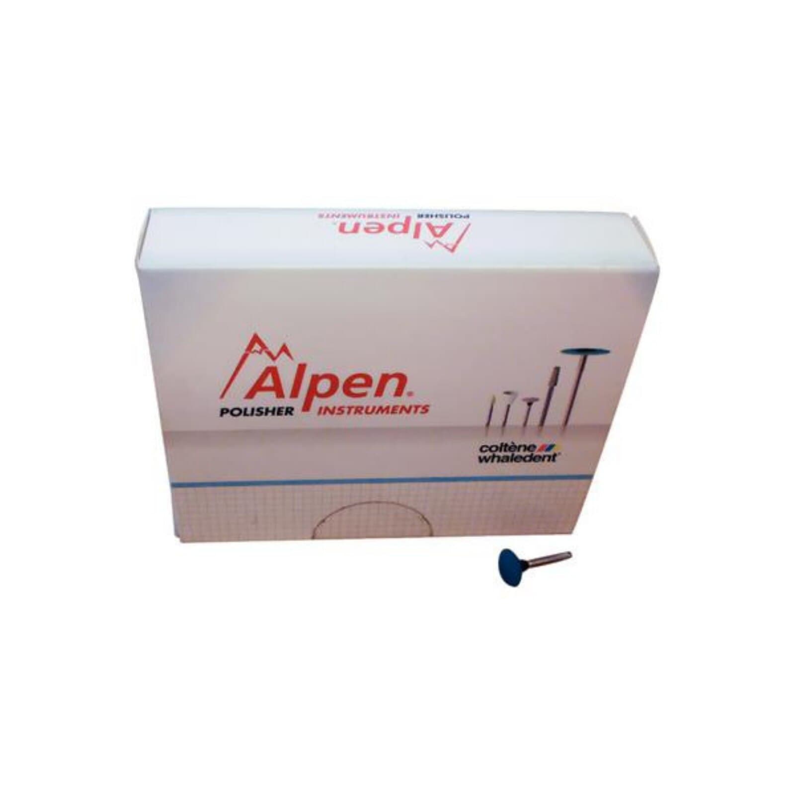 Alpen Ceramic Plus Polisher, Small Lens, RA Shank, Medium Grit, 5/Pkg, RP230321RA thumbnail 2