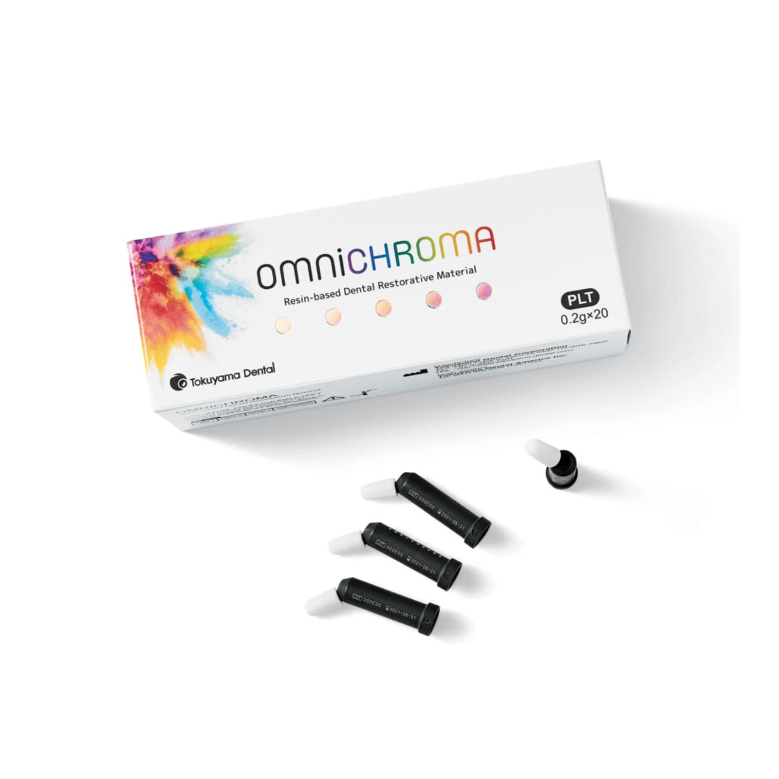 Tokuyama OMNICHROMA Universal Resin-Based Composite, Light-Cure, PLT Preloaded Tips, 0.2 g, 20/Pk, 10126 thumbnail 12