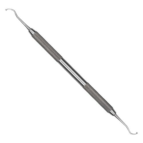 Hu-Friedy EXC19W Excavator, Double-Ended, 19W Oval Spoon, #41 Round Handle, 1/Pk thumbnail 3