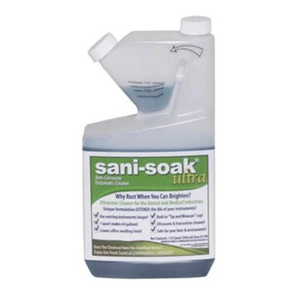 Sani-Soak Ultra Anticorrosive Enzymatic Cleaner, Lemongrass Lavender, 1 Quart Bottle, 5199 thumbnail 2